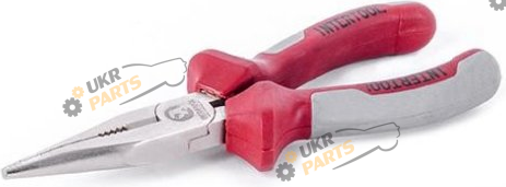 Длинногубцы Intertool прямые 160мм (HT-0127)