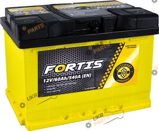 Автомобильный аккумулятор Fortis (0) Euro 60 Ач (FRT60-00)