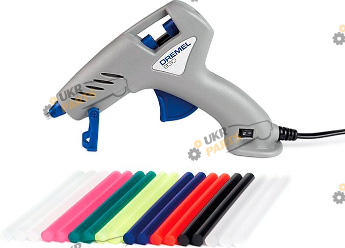 Пистолет клеевой DREMEL Glue Gun 930, с комплектом стержней (F0130930JC)