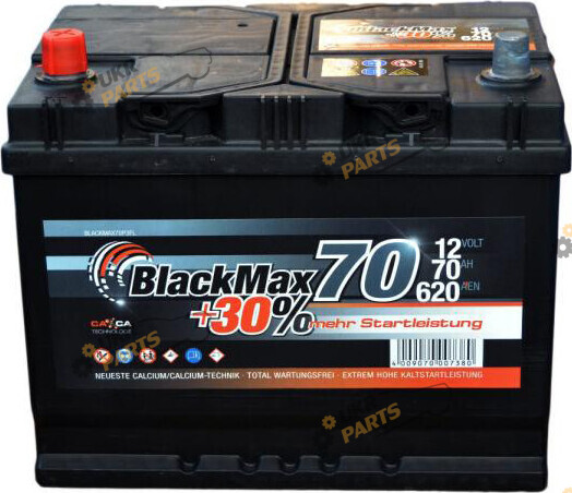 Автомобильный аккумулятор BlackMax 6СТ-70 Аз 70 Ач (B4027)