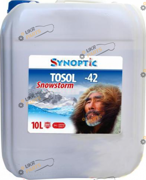 Антифриз Synoptic snowstorm G11 синий 10 л (25103)