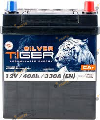 Автомобильный аккумулятор Tiger Silver Japan Euro 40 Ач (AFS040-SJ00)