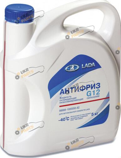 Антифриз Lada G12 красный 5 л (88888100005082)