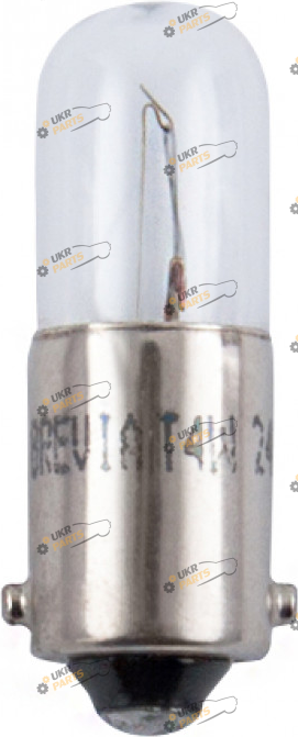 Лампочка салона Brevia T4W 12V 4W BA9s CP HALOGEN (12319C)