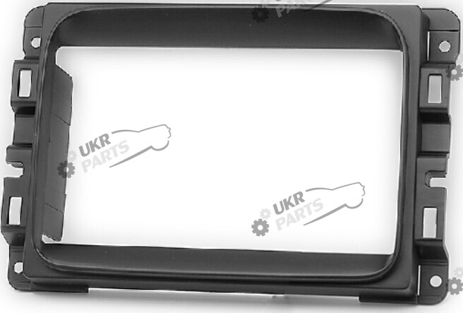 Переходная рамка Dodge Ram 2013 > 2 din (24383)