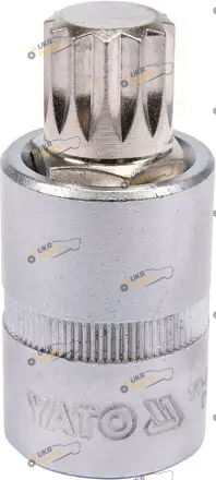 Головка Spline Yato квадрат 1/2