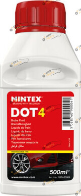 Тормозная жидкость Mintex DOT 4 0.5 л (MBF4-0500B)