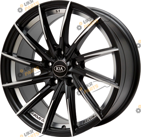 Литой диск Replica KIA RD-S1 Matt Black Polished Undercut R15