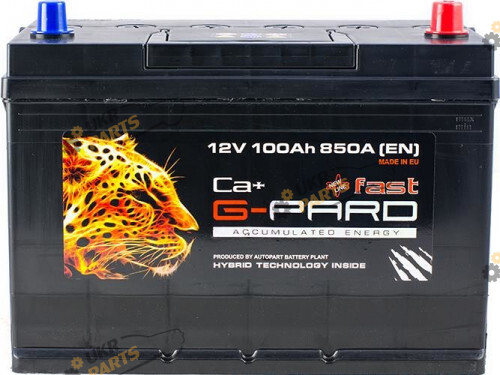 Автомобильный аккумулятор G-Pard Fast Japan Euro 100 Ач (TRC100-FJ00)