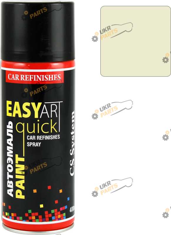 Аэрозольная краска CS System Easy Art Quick Paint 105 Офелия бежевый глянцевый 400 мл (CS1105)