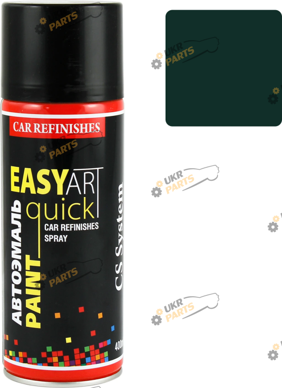 Аэрозольная краска CS System Easy Art Quick Paint 307 Сад зеленый глянцевый 400 мл (CS1307)