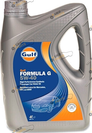Моторное масло Gulf Formula G 5W-40 4 л (5056004113029)