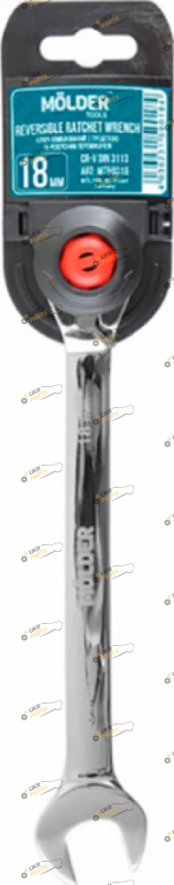 Ключ комбинированный MOLDER с трещеткой 18 мм (MT59018)