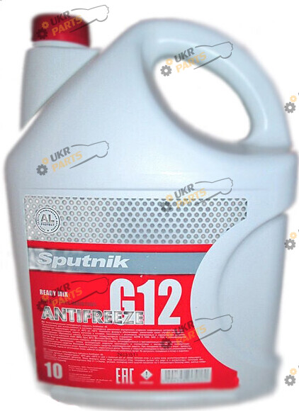 Антифриз Sputnik G12 красный 10 л (701334)