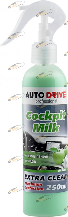 Полироль для торпеды Auto Drive Cockpit Milk Яблуко 0.25 л (AD0019)