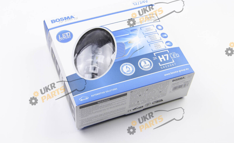 LED лампа Bosma CANBUS H7 (6087)