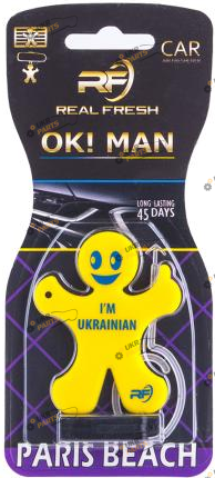 Ароматизатор DrMarkus REAL FRESH OK ! MAN Paris Beach | (5519)
