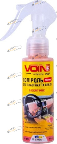 Полироль для пластика Voin Персик 0.1 л (VP-1039)