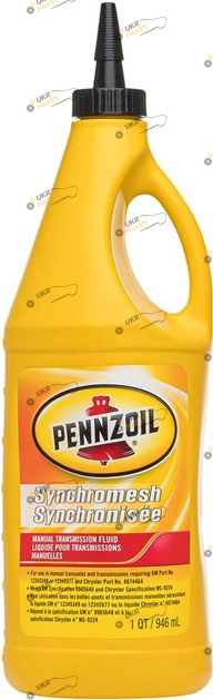 Масло трансмиссионное Pennzoil Synchromesh MTF 0.946 л (3501-C6)
