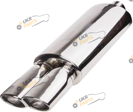 Прямоточный глушитель Vitol (НГ-0738)
