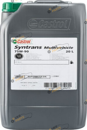 Масло трансмиссионное Castrol Syntrans Multivehicle 75W-90 20 л (1502DE)