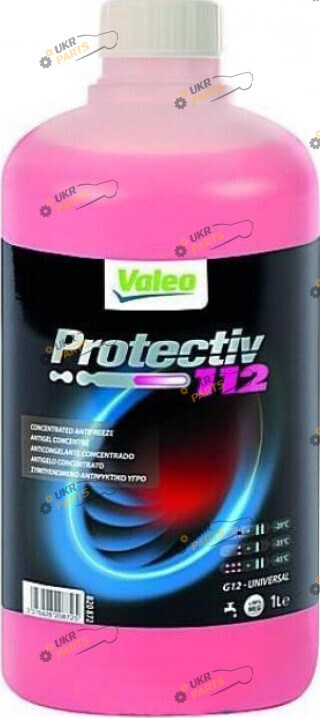 Антифриз Valeo Protectiv 112 G12 розовый 1 л (820 872)