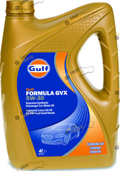 Моторное масло Gulf Formula GVX 5W-30 4 л (120525GU02)