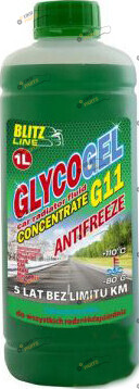 Концентрат антифриза Blitz Line Glycogel G11 зелёный 1 л (28877)