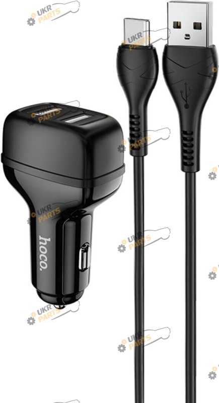 Зарядное устройство Hoco Z36 Leader з кабелем type-c USB 2.4 А (6931474727770)