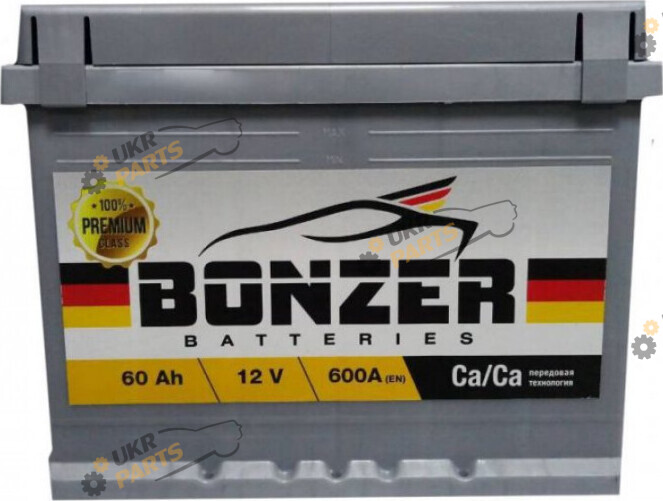 Автомобильный аккумулятор Bonzer Premium 6CT-60L 60 Ач (987)