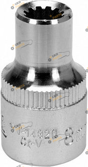 Головка Spline Yato квадрат 1/2