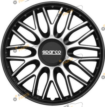 Комплект колпаков Sparco Roma R15 Sparco (SPC1596SVBK)