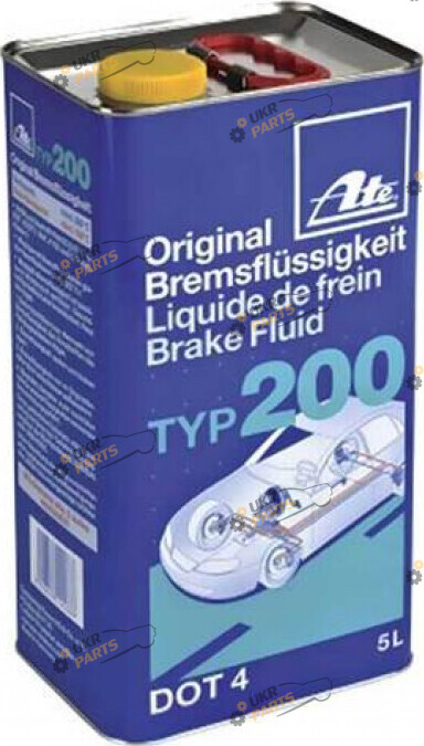 Тормозная жидкость Ate DOT 4 Brake Fluid TYP 200 5 л (03.9901-6203.2)