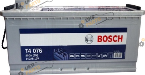 Грузовой аккумулятор Bosch T4 HD (T4 076) 800 А 140 Ач (0092T40760)