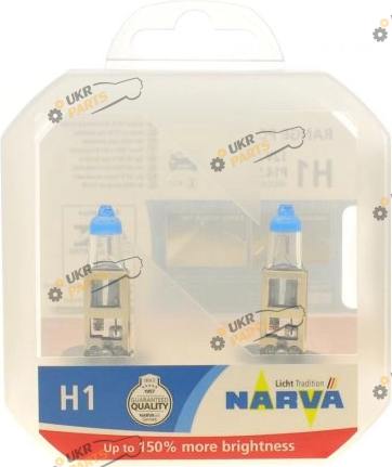 Галогеновая лампа Narva Range Power +150% H1 2 шт (480682100)