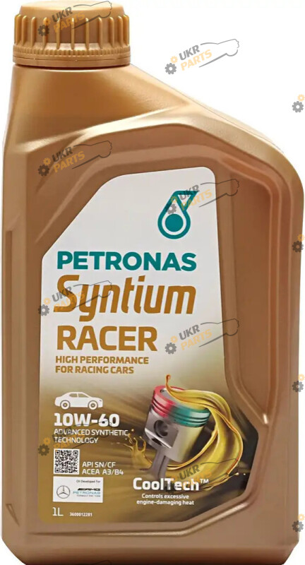 Моторное масло Petronas Petronas Syntium Racer 10W-60 1 л (70000E18EU)