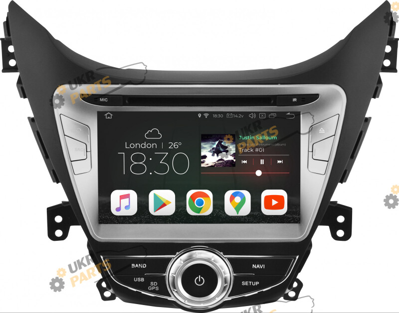 Штатная автомагнитола Gazer CM5007-MD Hyundai (27039)