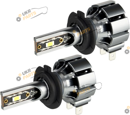 LED лампа HeadLight T5 12V 6000K H7 60 Вт (370025482)