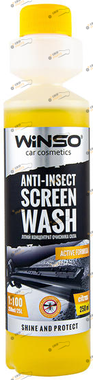 Жидкость омывателя концентрат летняя Winso Anti-Insect Screen Wash Citrus 0.25 л (825003)