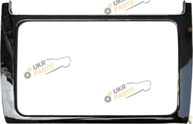 Переходная рамка VW Polo 2014 > piano black 2 din (23260)