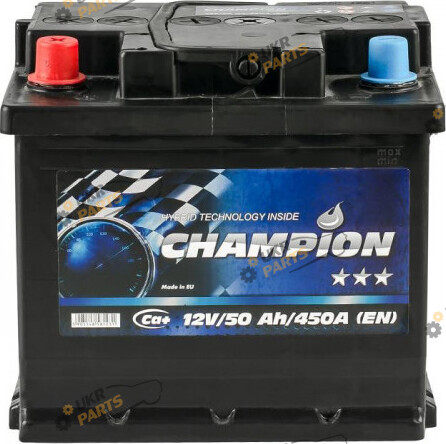 Автомобильный аккумулятор Champion Black 50 Ач (CHB50-1)