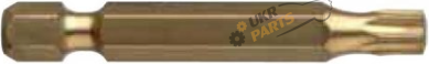 Набор бит USH Isotin T40 x 50 мм, с титановым покрытием 10 шт (UUSG0203660)