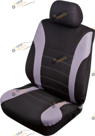 Чехлы для сидений Vitol Polyester черно-серые (VSC-38260P-11 BK/GY)