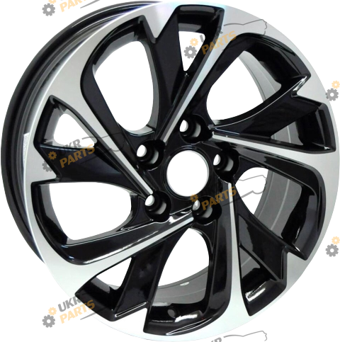 Литой диск Replica Toyota TY226 Black Machine Face R16