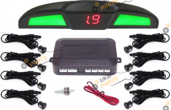 Парктроник Baxster PS-818-10 Black 8 датчиков (00-00020128)