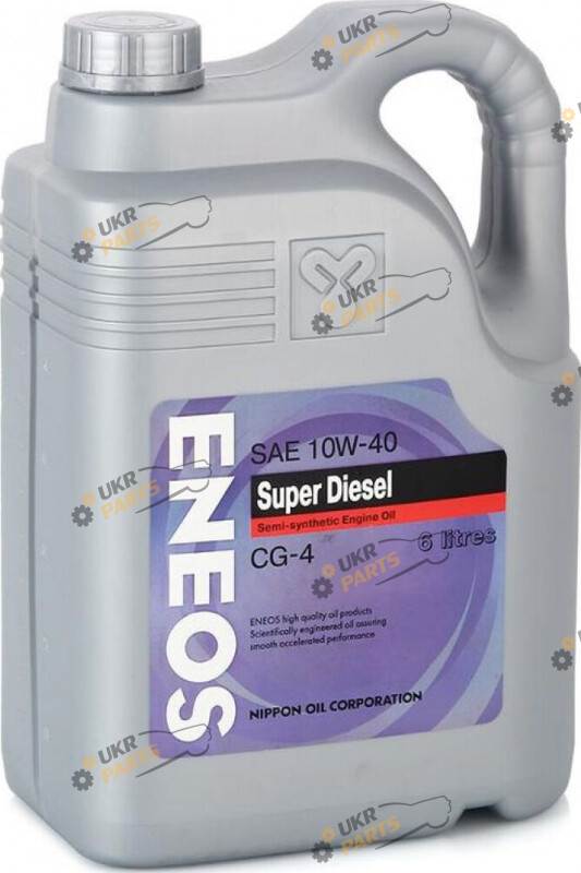 Моторное масло S-Oil DIESEL CG-4 10W-40 6 л (Eneos OIL1329)