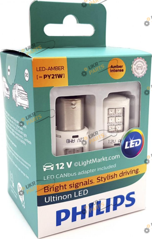 LED лампа Philips + Smart Canbus (25485)
