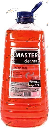 Жидкость омывателя готовая зимняя Master cleaner Лесная ягода -20 °C 4 л (4802663)