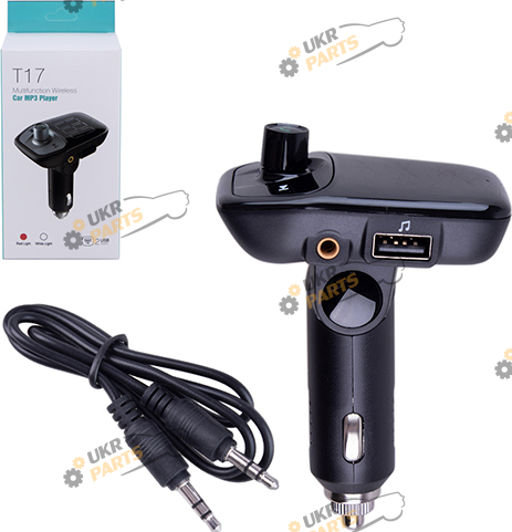 FM Трансмиттер Vitol 5в1 T17 12-24v Bluetooth (T17 (100))
