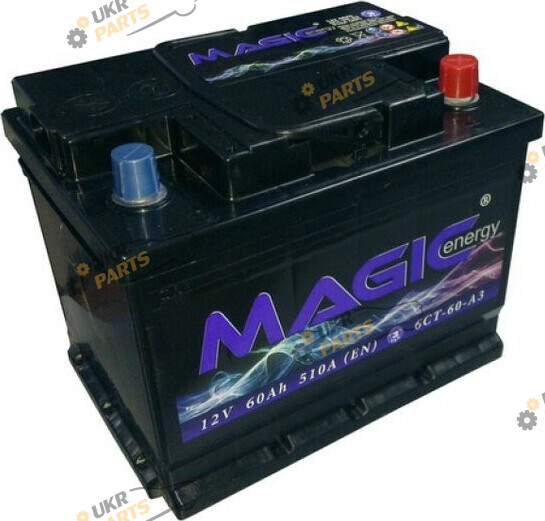 Автомобильный аккумулятор MAGIC ENERGY Euro 60 Ач (MGT060-M00S)